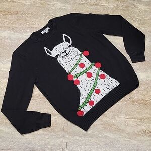 IMAGIN8 LLHAMA WOMENS SWEATER XL SIZE